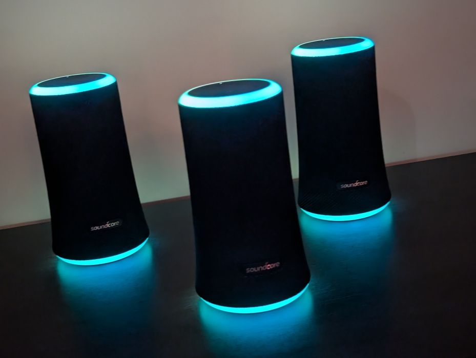 3 Colunas Soundcore Anker Flare 2 Bluetooth IPx7 com PartyCast