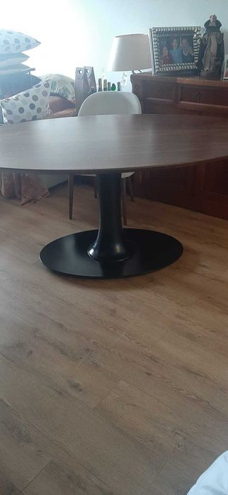 LASKASAS - Mesa de sala de jantar para 6 pessoas + 6 cadeiras LASKASAS