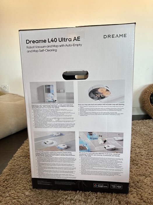 Dreame L40 Ultra AE + Escova TriCut – Muito Bom Estado