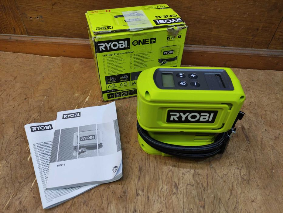 Акумуляторний компресор Ryobi RPI18 18V ONE+