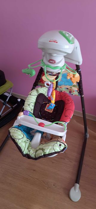 Baloiço bebé com música