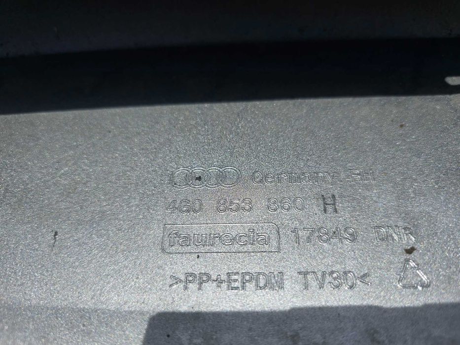 listwa progowa nakładka Audi A6 C7 4G S-line