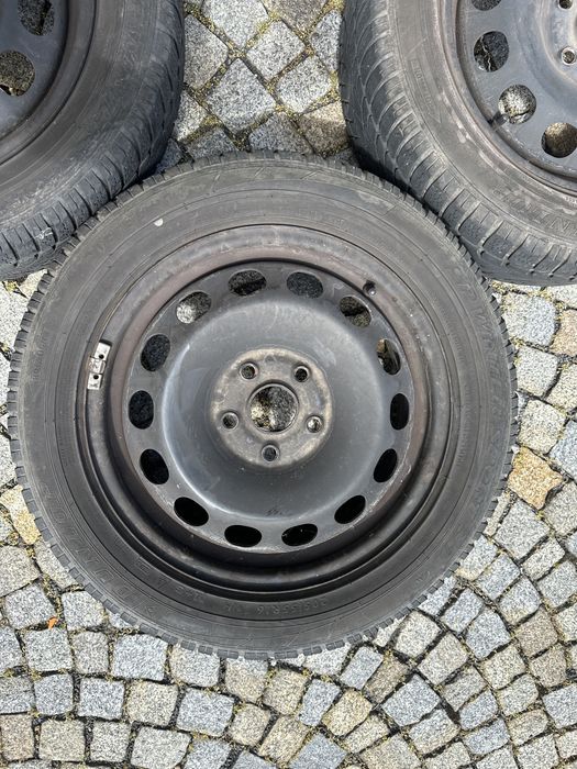 Felgi stalowe OE 16 audi vw seat 5x112 stan bdb