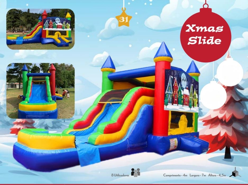 Insufláveis Temática Natal