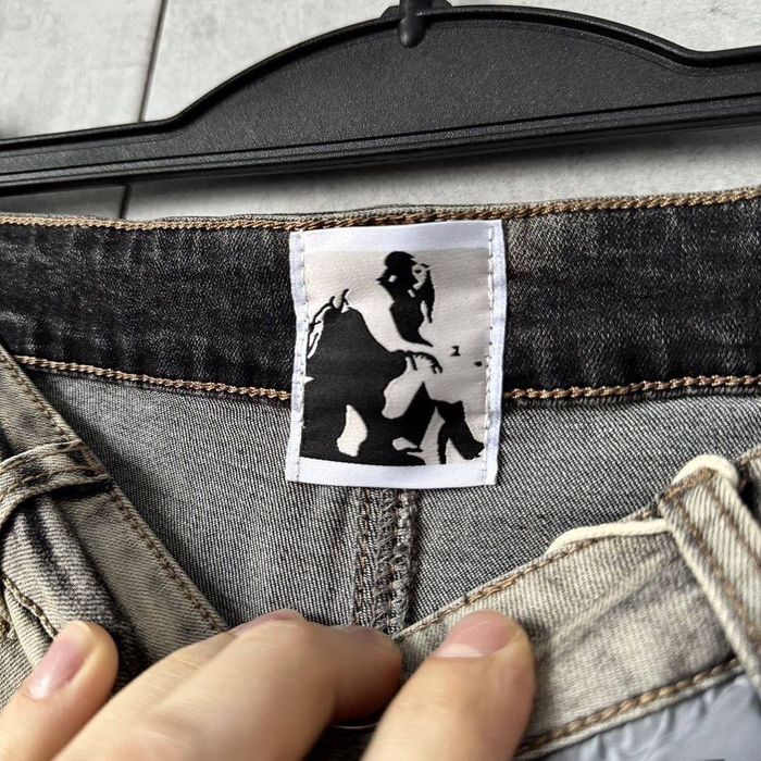 Джинсы Rick Owens waxed bootcut
