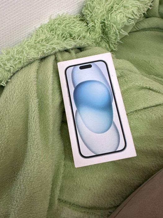 Iphone 15 128gb 100% + полный комплект
