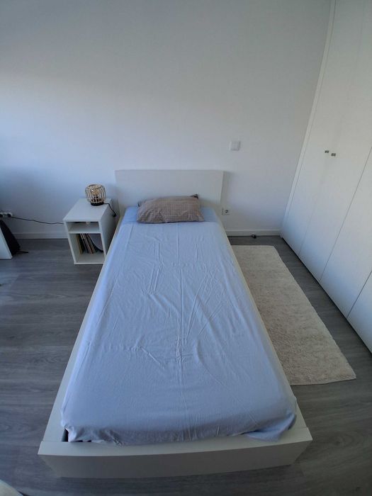 Cama solteiro Ikea Sultan Lade