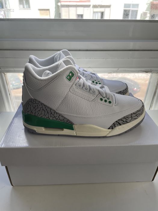 Jordan 3 Lucky Green - n36