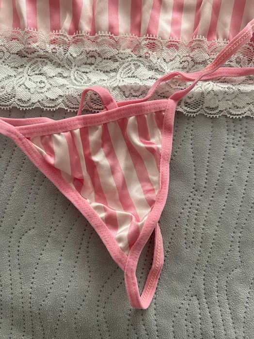 Halka koszula nocna koronka pijama XS S