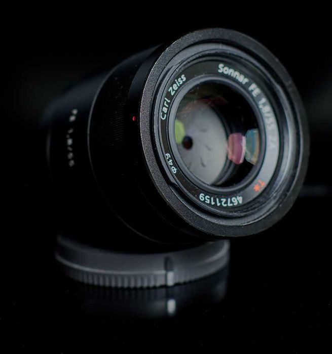 Obiektyw SONY 55 1.8 ZEISS żyleta!!!