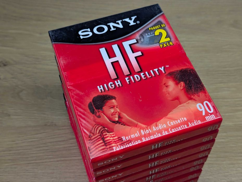 Касети SONY HF 90 аудіо касети лот 16 шт. Mexico