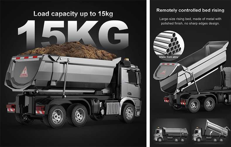 Double E Mercedes-Benz Arocs Metal