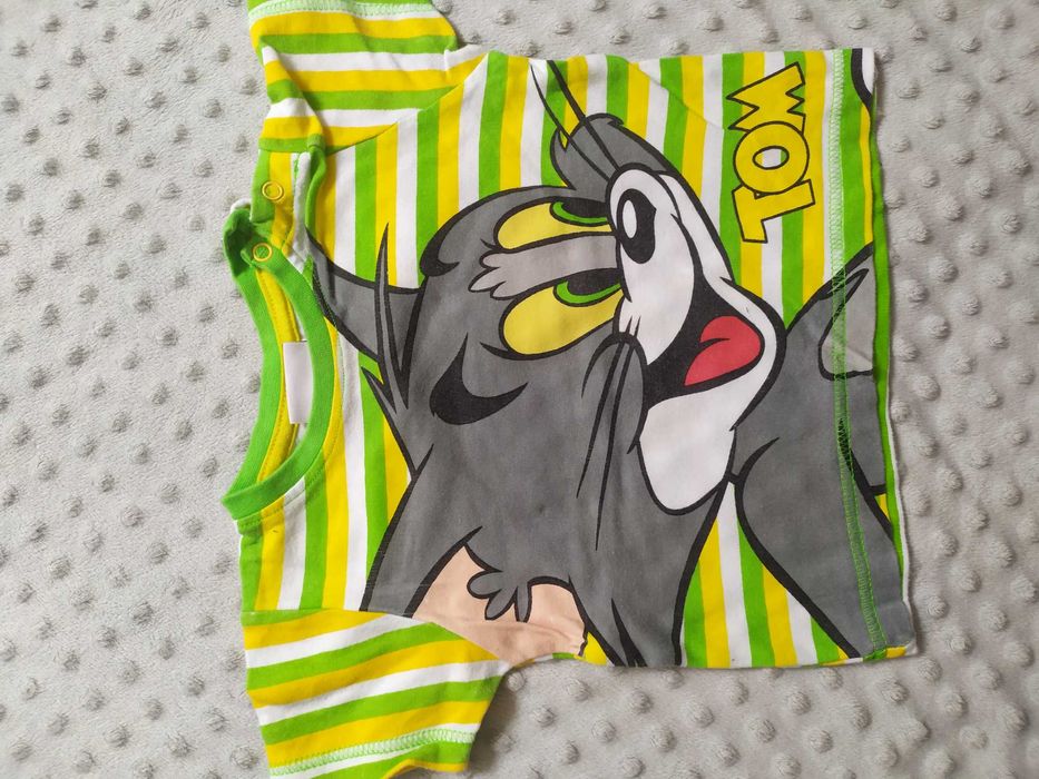 Koszulka paski Tom and Jerry 80 Disney