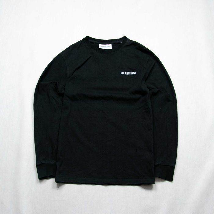 Han Kjobenhavn basic longsleeve haft logo M