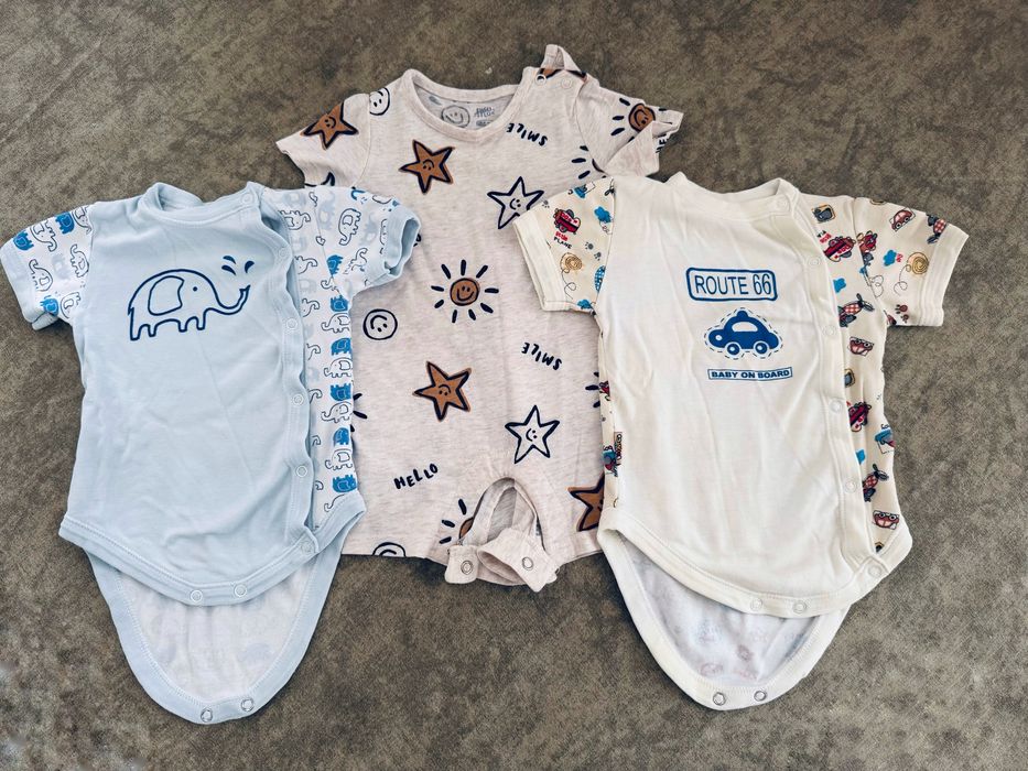 Ромпери,6-9,3-6 боді Zara рубашки сліпи, чоловічки , одяг для малюків