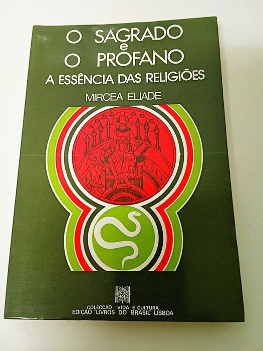 O Sagrado e O Profano, de Mircea Eliade  PORTES GRÁTIS*