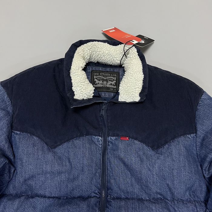 Levis Down Puffer оригинал новый тёплый зимний пуховик куртка (NEW)