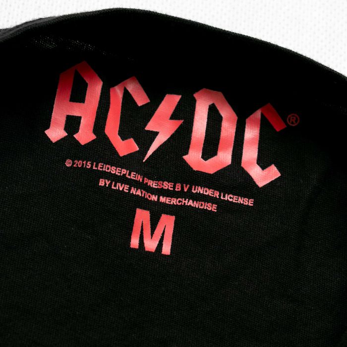 ACDC 2015 women overprint t-shirt M
