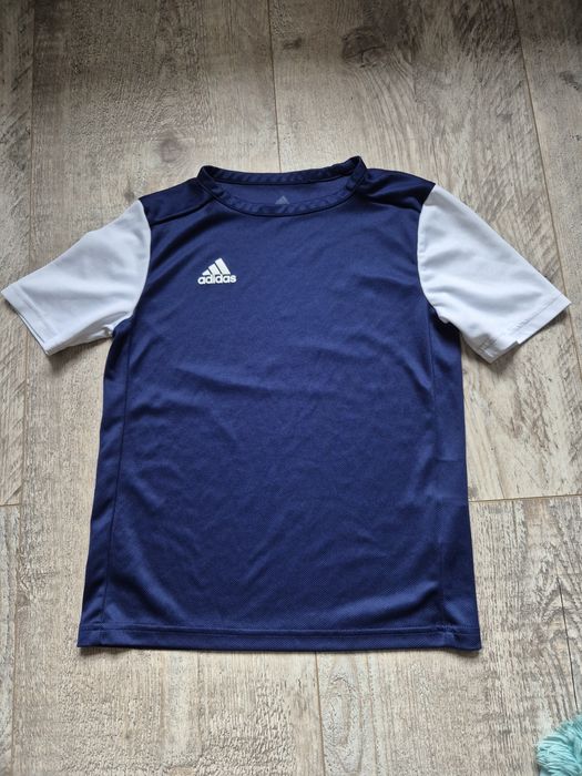 Bluzka Adidas 134 granatowa