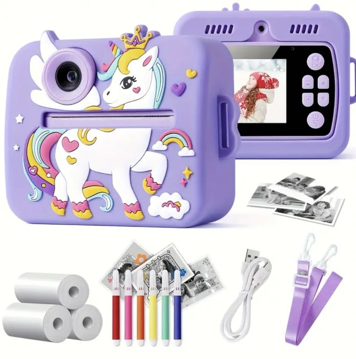 Дитячий фотоапарат миттєвого друку