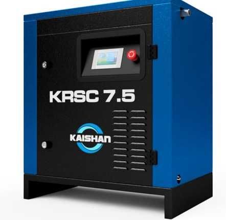 Kompresor śrubowy KAISHAN 4kW KRSC-4 z falownikiem, NOWY ! Gwarancja do 5 lat