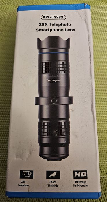 Apexel 28 i 200x zestaw optyczny