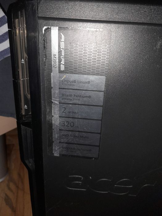 Комп'ютер Acer з дефектом