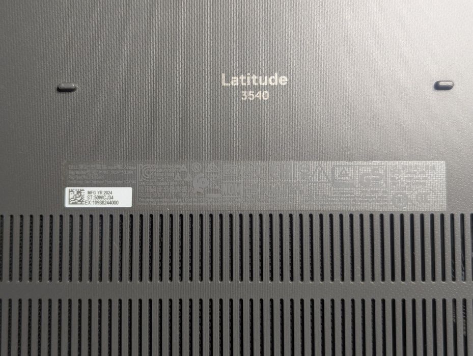 Ноутбук dell latitude 3540