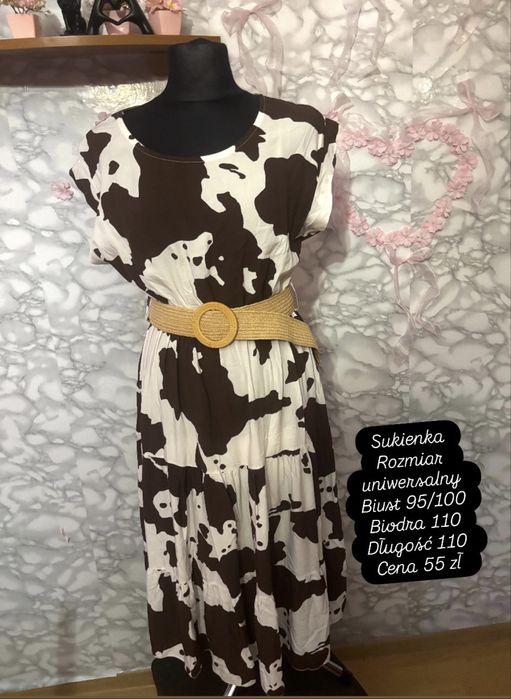 Nowa eleganacka sukienka biust 95/100