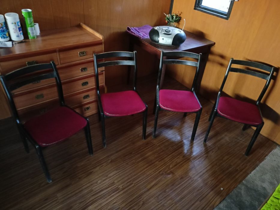 Krzesła PRL 6 sztuk