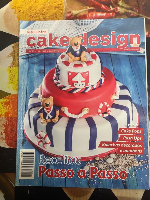 Revistas de bolos decorativos