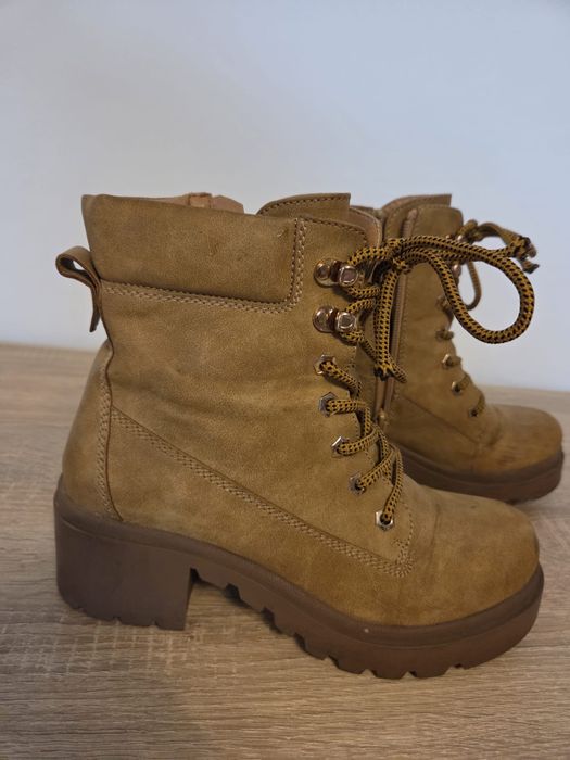 Botki Deezee Camel/ Brązowe