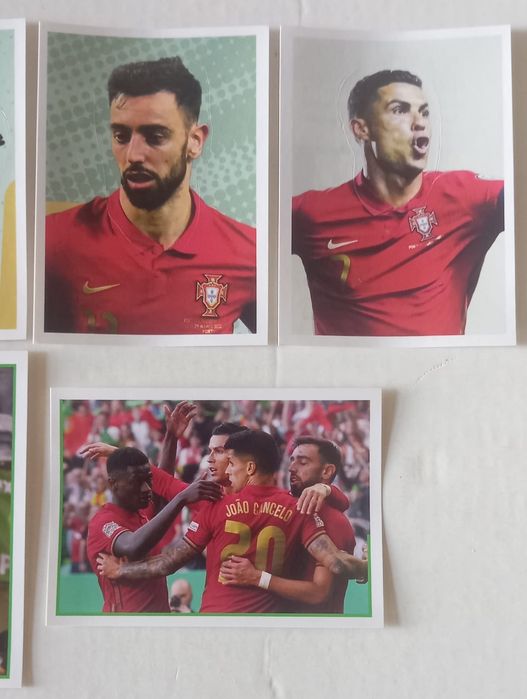 Conjunto 6 cromos Fome de vencer