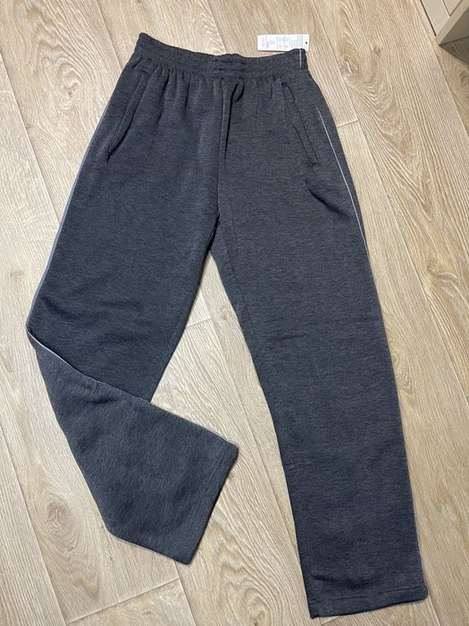 Теплі спортивні штани чоловічі брюки на флісі  М L XL 2XL 3XL