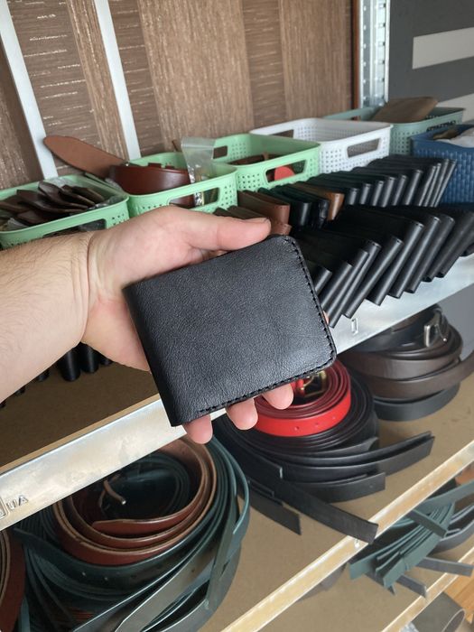 Гаманець шкіряний ручної роботи. Портмоне. Кошелек мужской.