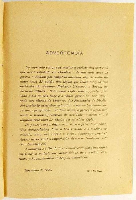Finanças, de José Martinho Simões