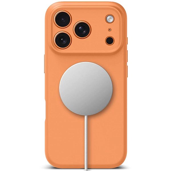 Tech-Protect Silicone Magsafe Iphone 17 Pro Cosmic Orange