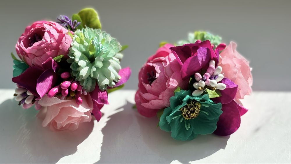 Резинки для волосся з квітами