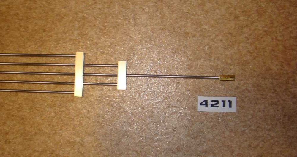 4211 маятник напольных часов Hermle алюминий 114 см из Америки