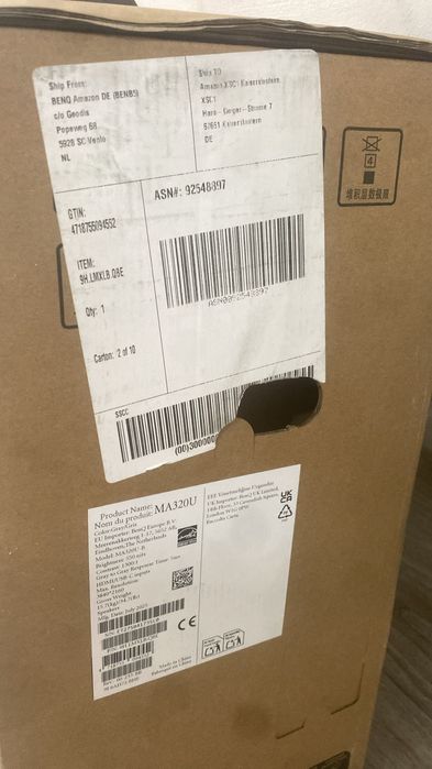 Monitor BenQ MA320U 32” 4K – Ideal para MacBook – NOVO – 699€