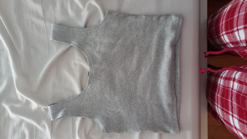 top + meia sweat da shein
