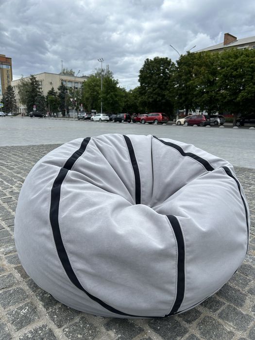 Крісло м'яч мішок безкаркасное кресло мешок мяч груша пуф пуфік