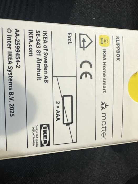 KLIPPBOK Sensor fugas água Ikea (novo)