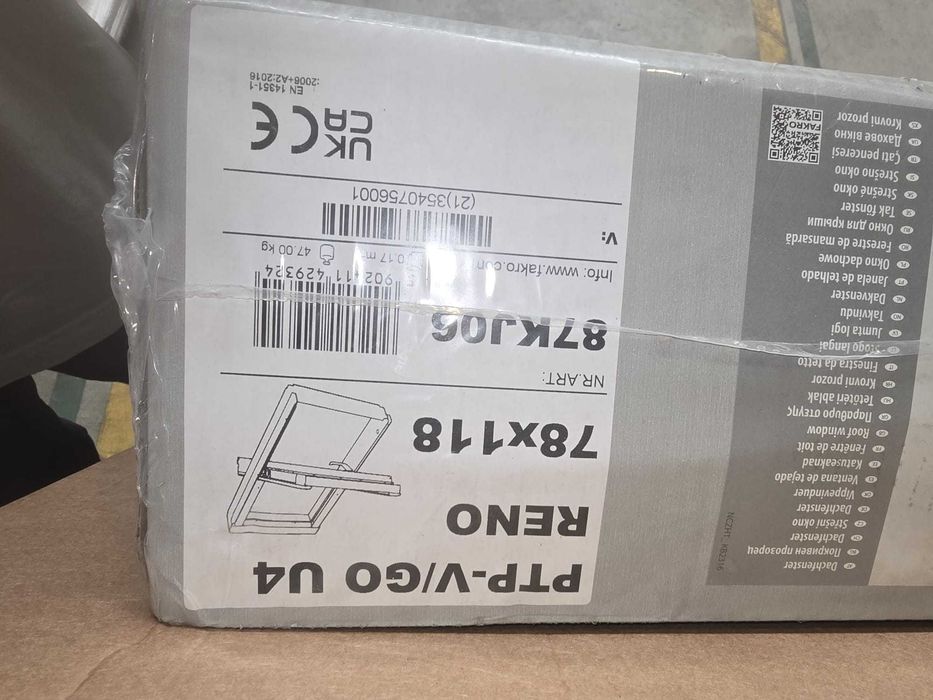okno dachowe fakro 78x118  78x140 55x78