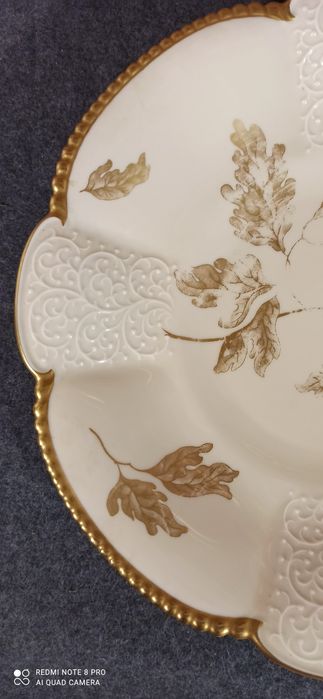 Porcelana SORAU CARSTENS UNDINE Wielka Patera Rusałka  Żary śred 31,5