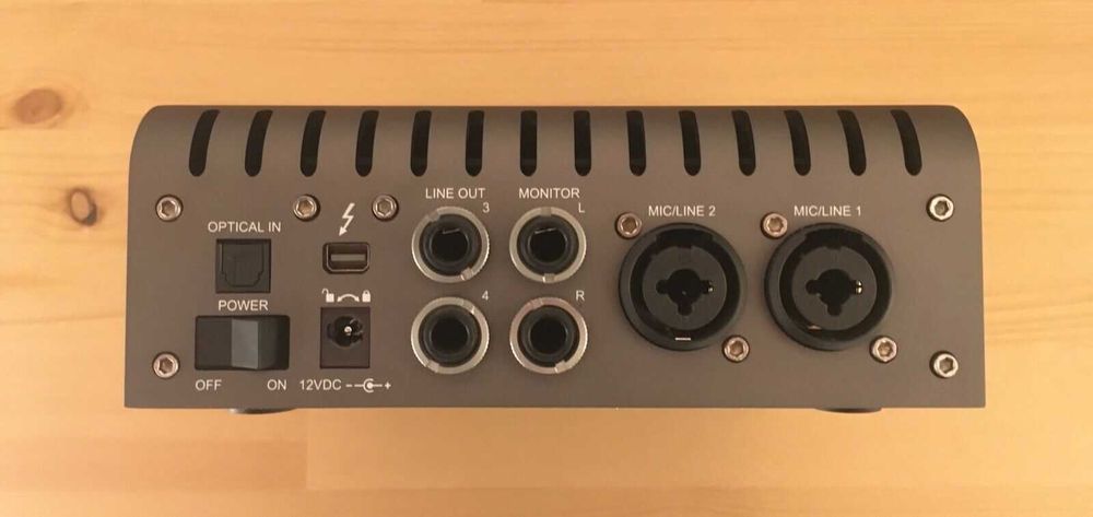 Universal Audio Apollo Twin MKII Duo Thunderbolt - como nova!