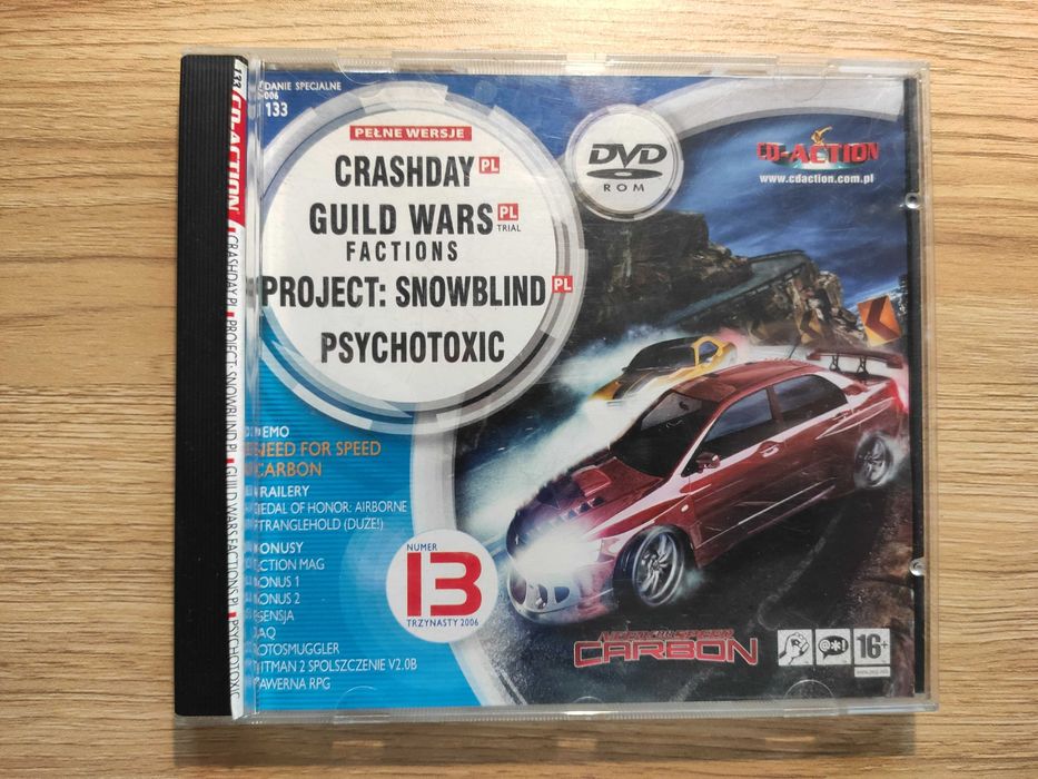 Gry Crashday guild wars project:snowblind cd-action