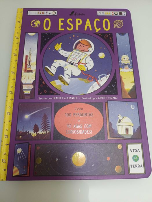 O Espaço- 100 perguntas e 70 abas com curiosidades!