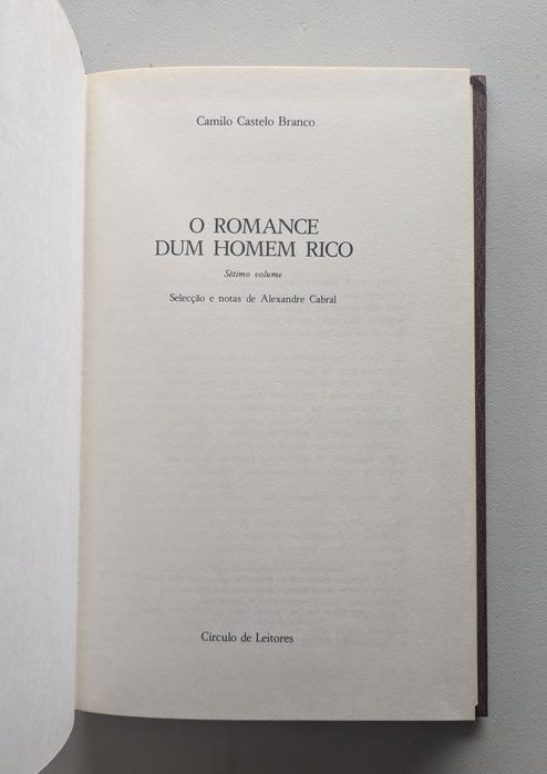 Obras Escolhidas de Camilo Castelo Branco