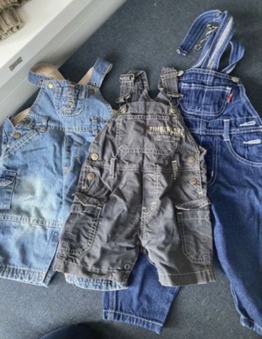 Ogrodniczki dla chłopca 68